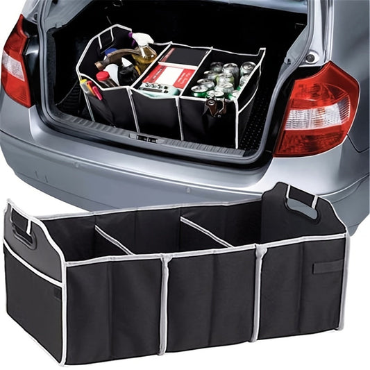 Organisateur de coffre de voiture - Grande capacité et design pliable